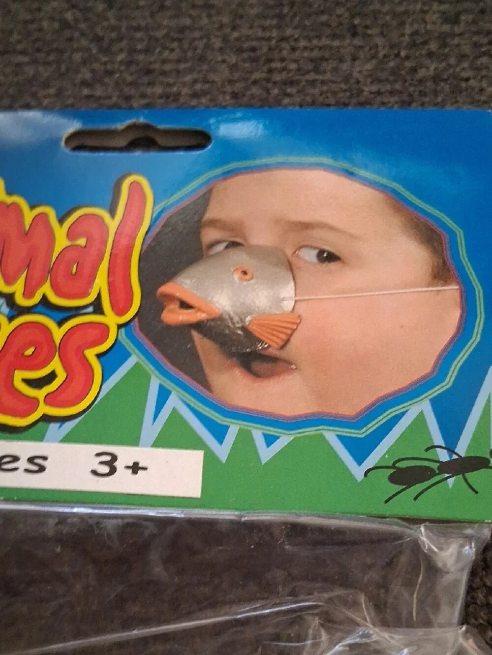 Halloween Set 2 6 Ft Pumpkin Men & 2 Costume Animal Noses